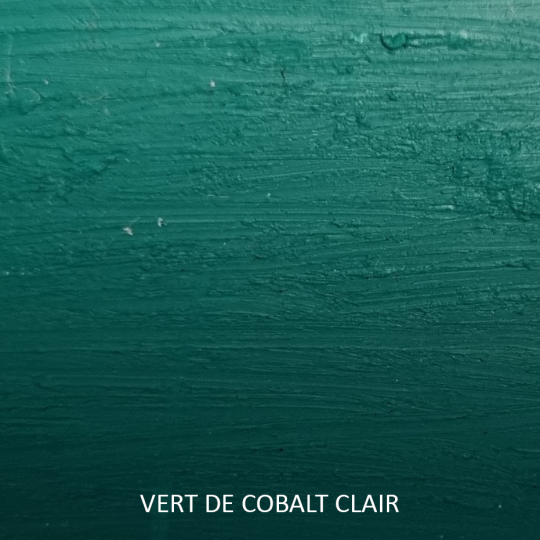 Vert de Cobalt Clair   Baton à l'huile